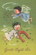 ANGELO Natale Vintage Cartolina CPSMPF #PKD674.IT - Angeles