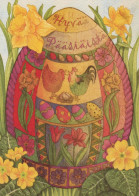 PASQUA UOVO Vintage Cartolina CPSM #PBO175.IT - Easter