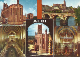 *CPM - 81 - ALBI - Multivues De La Cathédrale Ste Cécile - Albi