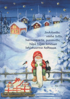 Buon Anno Natale GNOME Vintage Cartolina CPSM #PBM146.IT - Nouvel An