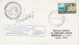 New Zealand Lindblad Expedition 1971 To Campbell Island Signature Ca Campbell Island 24 FE 1971 (RO153) - Antarctic Expeditions