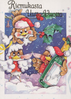 Buon Anno Natale Vintage Cartolina CPSM #PAT890.IT - Neujahr