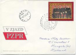 Postzegels > Europa > Polen > 1944-.... Republiek >191-1970>brief Uit 1968 Met 1 Postzegel (17121) - Cartas & Documentos