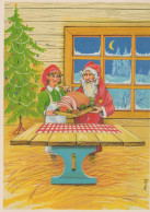 Buon Anno Natale GNOME Vintage Cartolina CPSM #PAU210.IT - Nouvel An