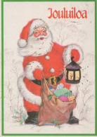 BABBO NATALE Natale Vintage Cartolina CPSM #PAJ606.IT - Kerstman