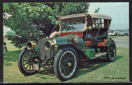 Crawford, 1911, Advertising Card From St. Ann (MO) Motors, Mailed - Turismo
