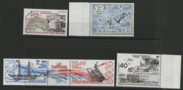 TAAF POSTE AERIENNE PA N° 102 à 109 Cote 56,90 € Neufs Sans Charnière ** (MNH)  TB - Luftpost