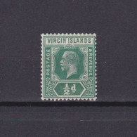 BRITISH VIRGIN ISLAND 1921, SG #80, Wmk Mult Script CA, MNH - Britse Maagdeneilanden