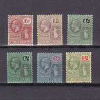 BRITISH VIRGIN ISLAND 1922, SG #86-101, CV £70, Part Set, MH - Britse Maagdeneilanden