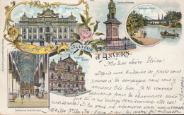 ANTWERPEN    SOUVENIR D'ANVERS        LITHOGRAPHIE        ZIE AFBEELDINGEN - Antwerpen