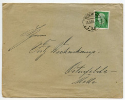 Germany 1929 Cover; Berlin To Osterfelde; 5pf. President Hindenburg - Brieven En Documenten