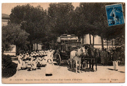 Giens. Hôpital Renée-Sabran. Arrivée D'un Convoi D'enfants - Otros & Sin Clasificación