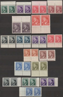 006/ Pof. 78,80-82,85-86,89-91,94,97-98, Border Pairs - Neufs