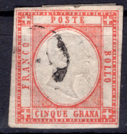 5 Gr. ROSSO CARMINIO  SASS.21 USATO  CON OTTIMI MARGINI FIRMATO PERITO CV 275+++ - Napoli