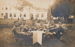 Nordseebahn Borkum , Leer * Carte Photo * Café Restaurant UPHOLM * Germany Allemagne Ww1 - Leer