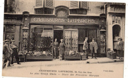 CLERMONT-FERRAND " CHAUSSURES LAPERCHE  " 26 RUE DES GRAS - Clermont Ferrand