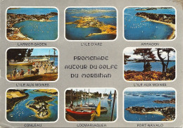 *CPM - 56- Promenade Autour Du Golfe Du MORBIHAN - Multivues - Altri & Non Classificati