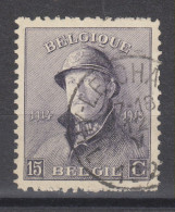 COB 169 Oblitération Centrale THY-LE-CHATEAU - 1919-1920 Albert Met Helm