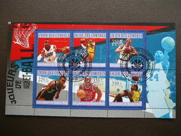 Basketball # Comoros # 2010 Used S/s #547 Comores Sports - Basket-ball