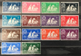 Lot De 14 Timbres Neufs** Saint Pierre Et Miquelon 1942 Yt N° 296 À 309 - Unused Stamps