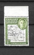 FALKLAND ISLANDS DEPENDENCIES 1946 ½d SG G1b "Missing 'I' In 'S. Shetland Is' " Variety UNMOUNTED MINT Cat £325 - Falklandinseln