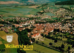 73637841 Weikersheim Taubertal Fliegeraufnahme Weikersheim - Sonstige & Ohne Zuordnung