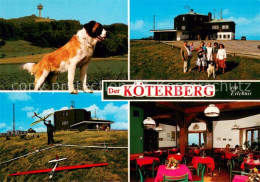 73637831 Koeterberg Berghotel Gaststaette Modellflugzeuge Bernhardiner Hund Koet - Autres & Non Classés