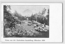 39125706 - Muenchen. Gartenbau-Ausstellung 1899 Ungelaufen  Gute Erhaltung. - Muenchen