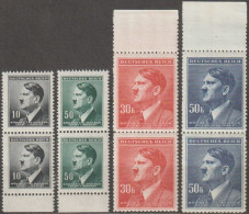 006a/ Pof. 78,81,98-99, Border Pairs - Ungebraucht