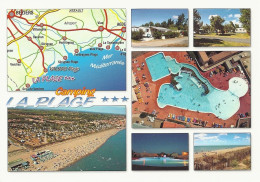 *CPM - 34 - VENDRES-PLAGE - Camping La Plage - Multivues - Other & Unclassified