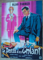 AFFICHE CINEMA FILM LE DESTIN D'UN ENFANT Aldo FABRIZI 1957 TBE BELINSKY ITALIE - Afiches & Pósters