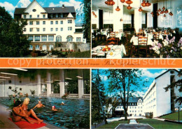 73637741 Bad Salzhausen Ernst Ludwig Sanatorium Restaurant Hallenbad Bad Salzhau - Andere & Zonder Classificatie