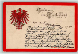 13121106 - Wappen Gruss Aus - Tirolerland AK - Otros & Sin Clasificación