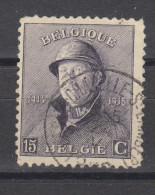 COB 169 Oblitération Centrale LASNE-CHAPELLE-ST-LAMBERT - 1919-1920 Roi Casqué