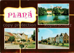 73637722 Plana Nad Luznici Haeuserpartien Innenstadt Schloss Plana Nad Luznici - Tsjechië