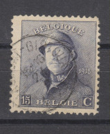 COB 169 Oblitération Centrale CHAUMONT-GISTOUX - 1919-1920 Albert Met Helm