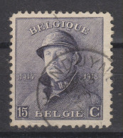 COB 169 Oblitération Centrale WENDUYNE - 1919-1920 Roi Casqué