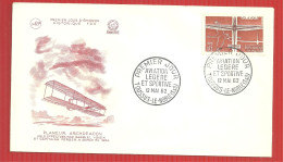 FDC AVIATION LEGERE ET SPORTIVE 12 05 1962 - 1960-1969