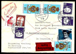 FREIBURG - EILZUSTELLUNG EXPRÈS - ERREUR D'ADRESSE -  - Lettres & Documents