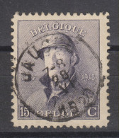 COB 169 Oblitération Centrale JAUCHE - 1919-1920 Albert Met Helm