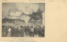 ANVERS - Incendie 6 Juin 1901 - Editeur Louis Van Neck - Zeer Goede Staat ! - Antwerpen