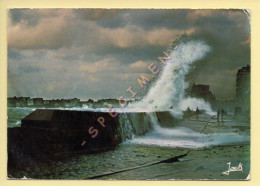 35. SAINT-MALO – Tempête D'équinoxe Sur Le Sillon (animée) (voir Scan Recto/verso) - Saint Malo