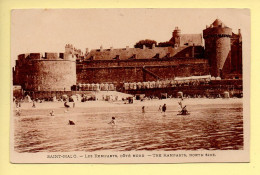 35. SAINT-MALO – Les Remparts Coté Nord (animée) (voir Scan Recto/verso) - Saint Malo