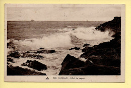 35. SAINT-MALO – Effet De Vagues (voir Scan Recto/verso) - Saint Malo