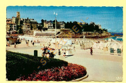 35. DINARD – La Plage (animée) (marchand De Glaces) CPSM (voir Scan Recto/verso) - Dinard