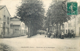 LOIRE  CHARLIEU  Boulevard De La Republique - Charlieu