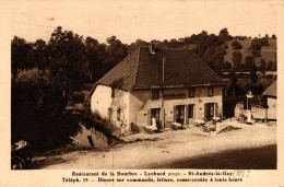 RARE SAINT ANDREE LE GAY RESTAURANT DE LA BOURBRE - Other & Unclassified