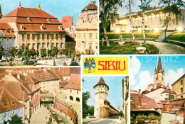 73637280 Sibiu Hermannstadt Motive Innensadt Altstadt Turm Kirchturm Sibiu Herma - Rumania