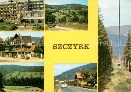 73637273 Szczyrk Hotel Restaurant Sessellift Landschaftspanorama Szczyrk - Polonia