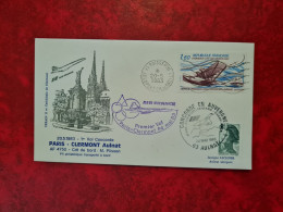 Lettre  1983  ROISSY DE GAULE VOL CONCORDE PARIS CLERMONT AULNAT CDT PLISSON  CONCORDE EN AUVERGNE - Autres & Non Classés